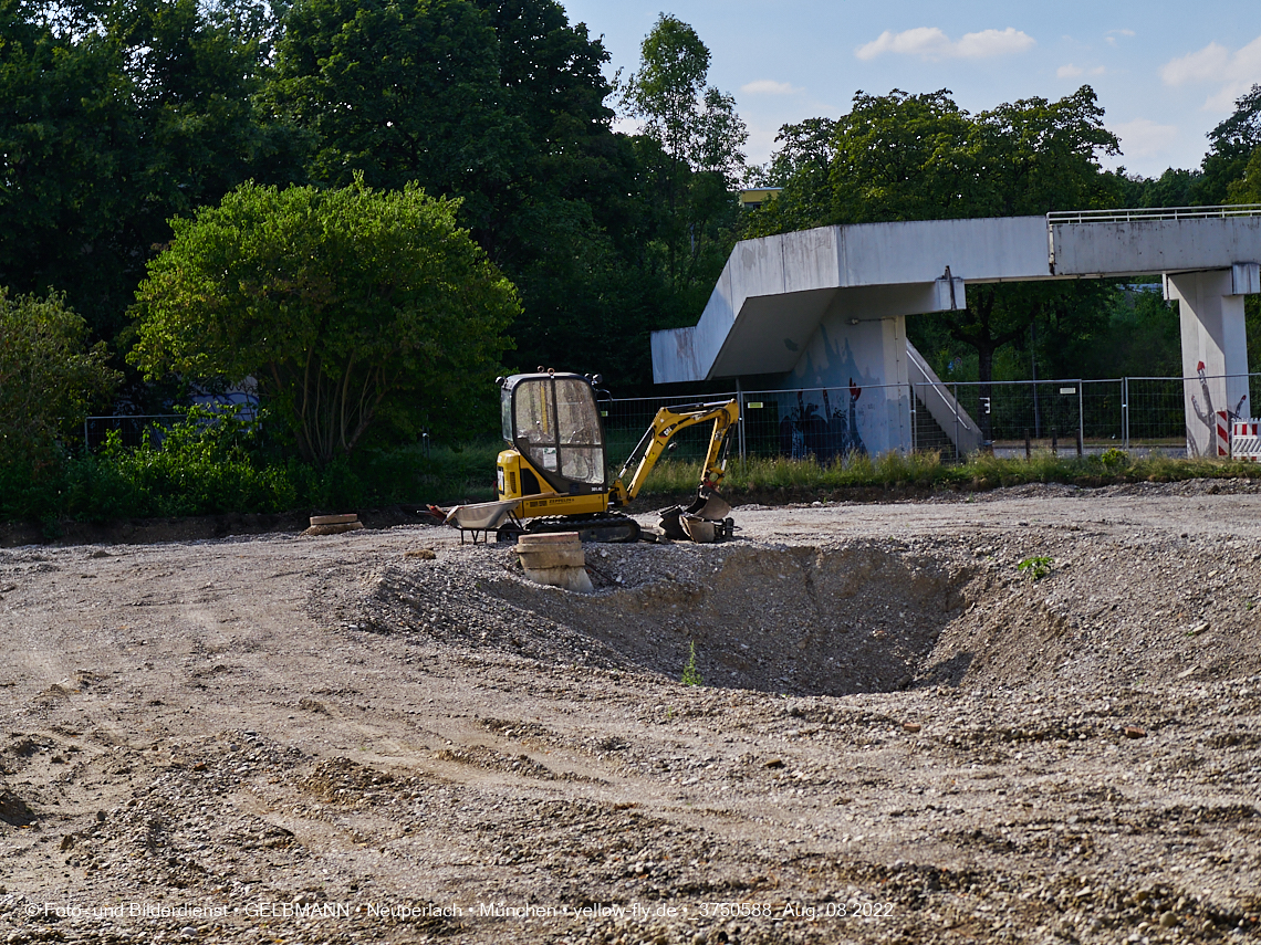 08.08.2022 - Baustelle zur Mütterberatung und Haus für Kinder